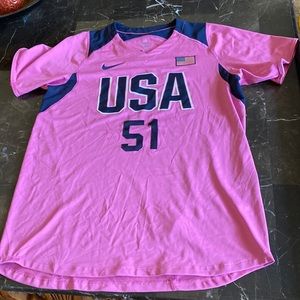 Signed Hannah Flippen USA Softball jersey
